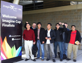 University of Houston design team @ 2011 Imagine Cup