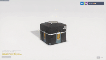 Loot box from Overwatch.